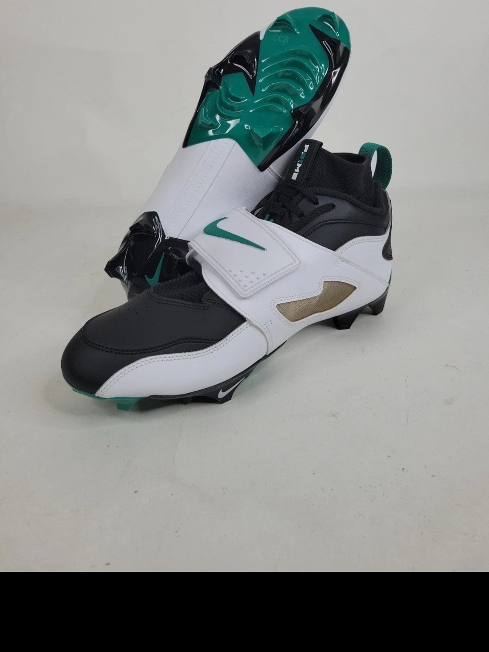Nike Air Diamond Turf 93 TD Football Cleats Primetime HF5298-102 Sz 8